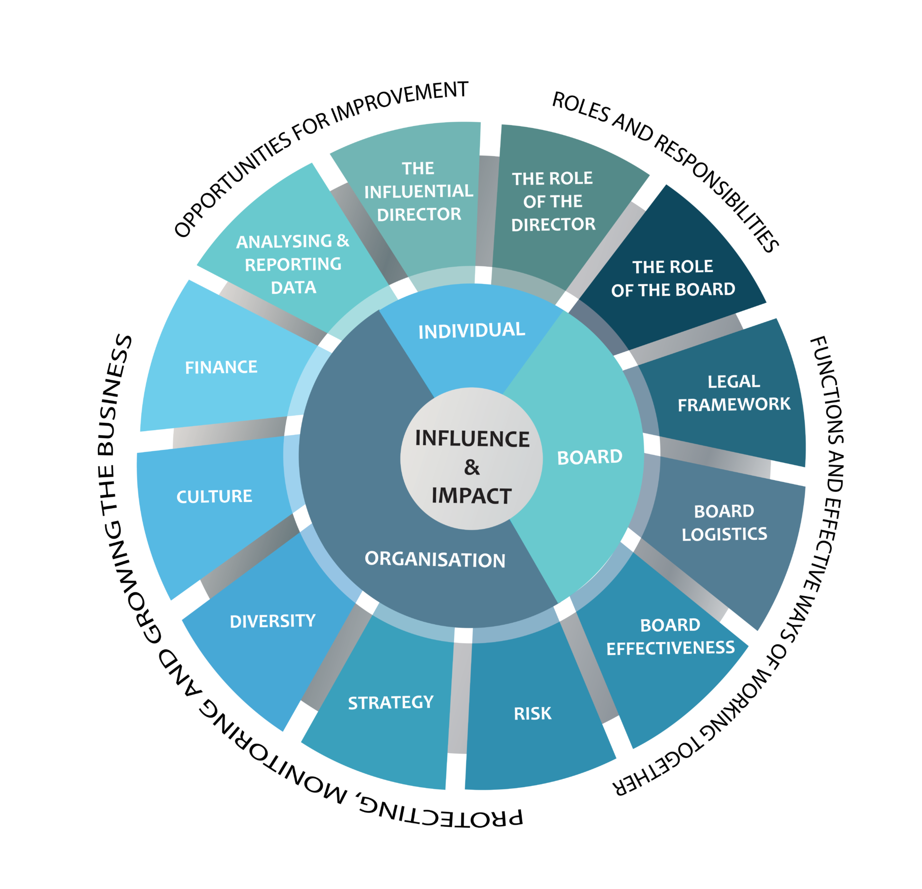 Registered trade mark for Board Coaching Institute Effective Board Management Matrix